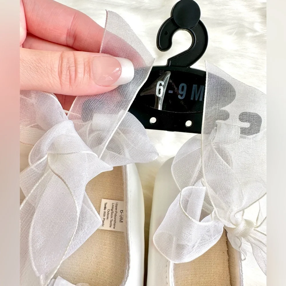 PAINTABLE RIBBON SHOES